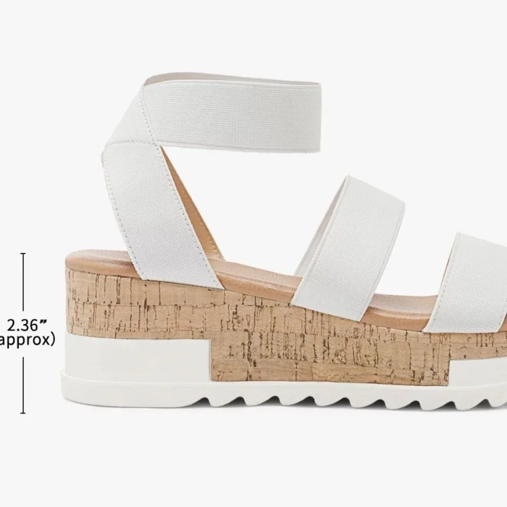 DREAM PAIRS Casual Platform Sandals‎ - Size 9 - NEW IN BOX.